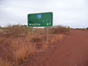 Wittenoom WA - Road Sign