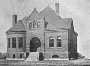 1891 Harvard public library Massachusetts