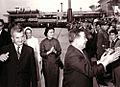 1972 Norodom Sianuk visiting Romania