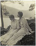 Alice boughton two women under a tree