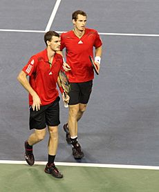 Andy and Jamie Murray