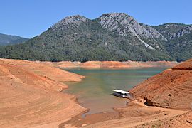 Boat to Shasta Caverns