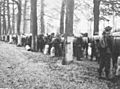 Canadian troops awaiting repatriation, 1945