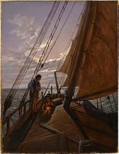 Carl Gustav Carus - Segelschiff (ca.1820)