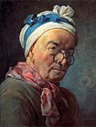 Chardin pastel selfportrait