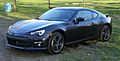 Dark Gray Subaru BRZ side