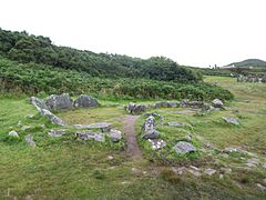 Drombeg dwelling remains