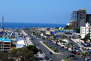 Ferris wheel and the corniche