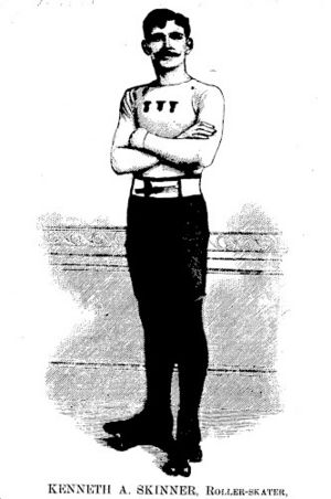 Kenneth Skinner, roller skater