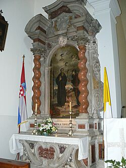 Nikola Tavelić side-altar