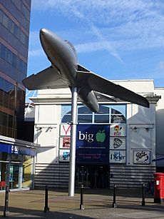 Plane Overhead, Woking - geograph.org.uk - 601375