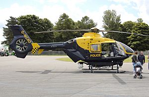 Police eurocopter ec135 g-wcao arp