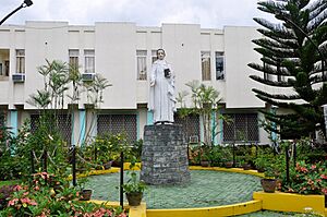 Saint Marcellin Champagnat Statue, NDMU