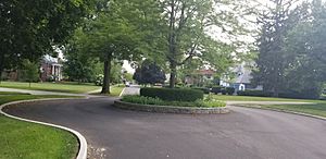 Street in Ulen, Indiana