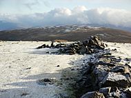 Stybarrow Dodd summit wall