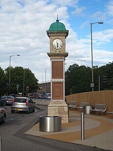 Sunbury Clock Tower, Sunbury-on-Thames-geograph-2503847