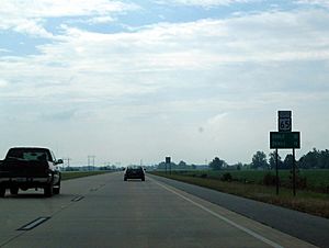 US 65 outside Grady, Arkansas