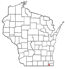 Location of the Town of Randall, Wisconsin