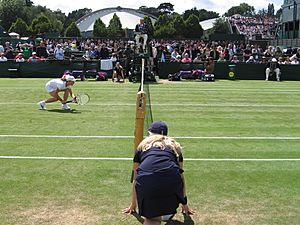 Wimbledon ballgirl 2007