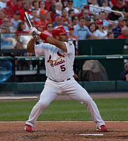 Albert Pujols stance