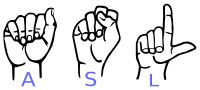 American Sign Language ASL.svg