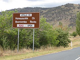 Apollo Road in Tennent, ACT