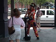 Galvestonstreetperformer