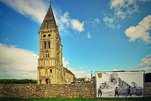 L'église Notre-Dame de l'Assomption de Colleville