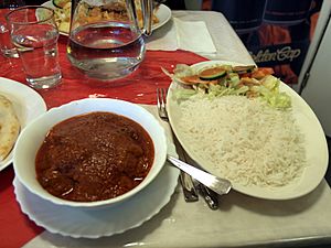 Lamb vindaloo in Helsinki