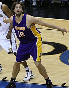 Pau Gasol boxout