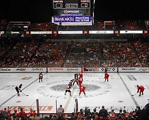 Phantoms last season at the Spectrum