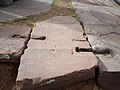 Puma Punku foundation plate joint