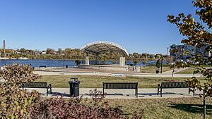 Rock Falls band shell 10-2024