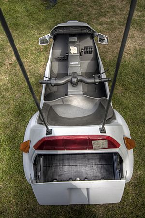 Sinclair C5 rear view