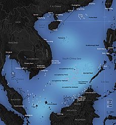 South China Sea map