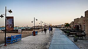 Al Wakrah Souq beachside view