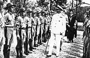 Bermuda Cadet Corps in Second World War