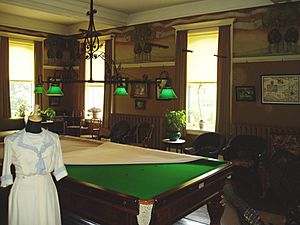 Billiard room