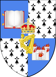 Blazon University of Dublin redrawn