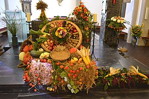 Erntedankfest in Wernstein am Inn in Oberösterreich