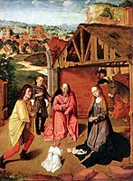 Gerard David - The Nativity WGA