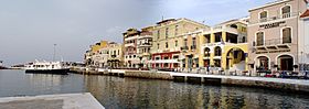 Agios Nikolaos' promenade