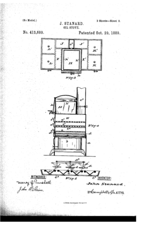 John Standard oil stove 2