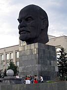 Lenin's head in Ulan Ude