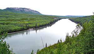 Liard-River-near-liard-hotsprings