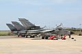 Line-up of Tornados at Trapani