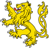 Lion Rampant queue saltire (reverse).svg