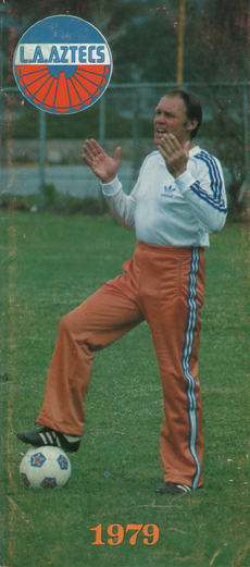 Los Angeles Aztecs 1979 media guide cover