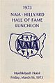 NAIA 1973 HOF-Cover