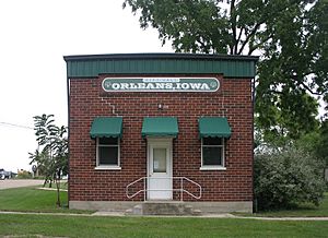 Orleans, Iowa city hall